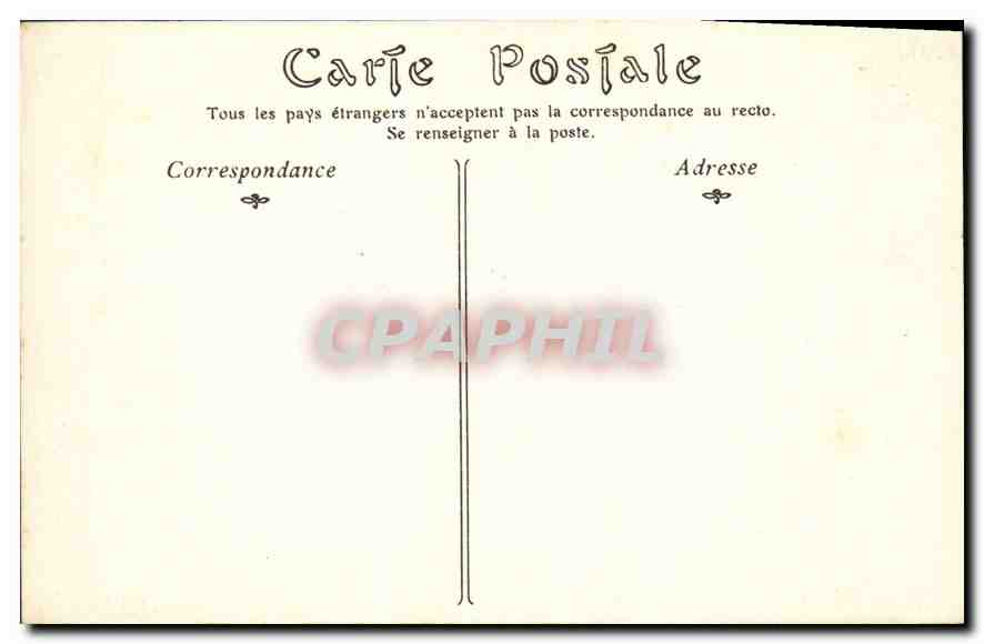 CPA Chateau de Chenonceaux Les Jardins  — Rückseite