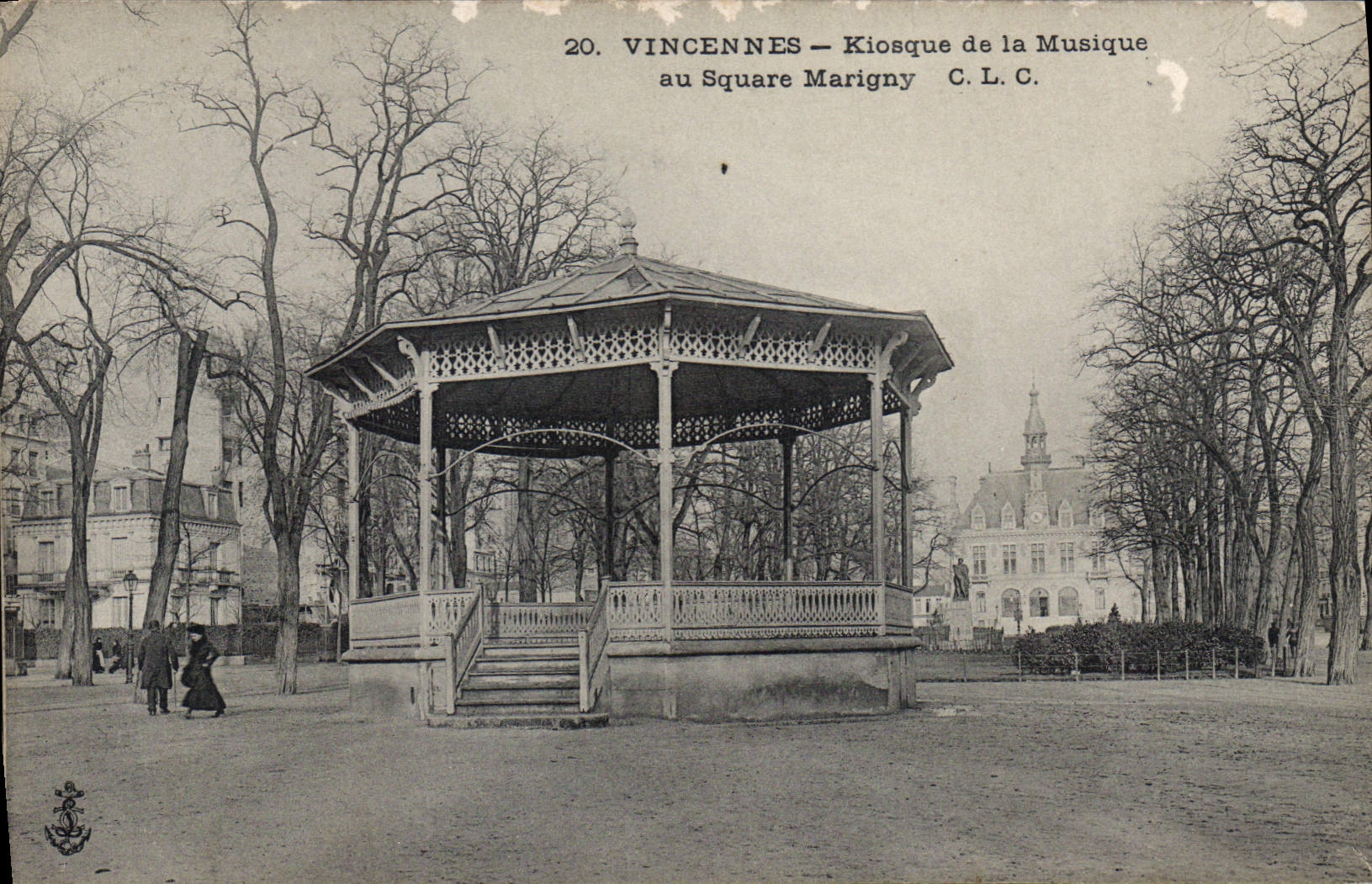 CPA Vincennes Kiosque de la Musique au Square Marigny 