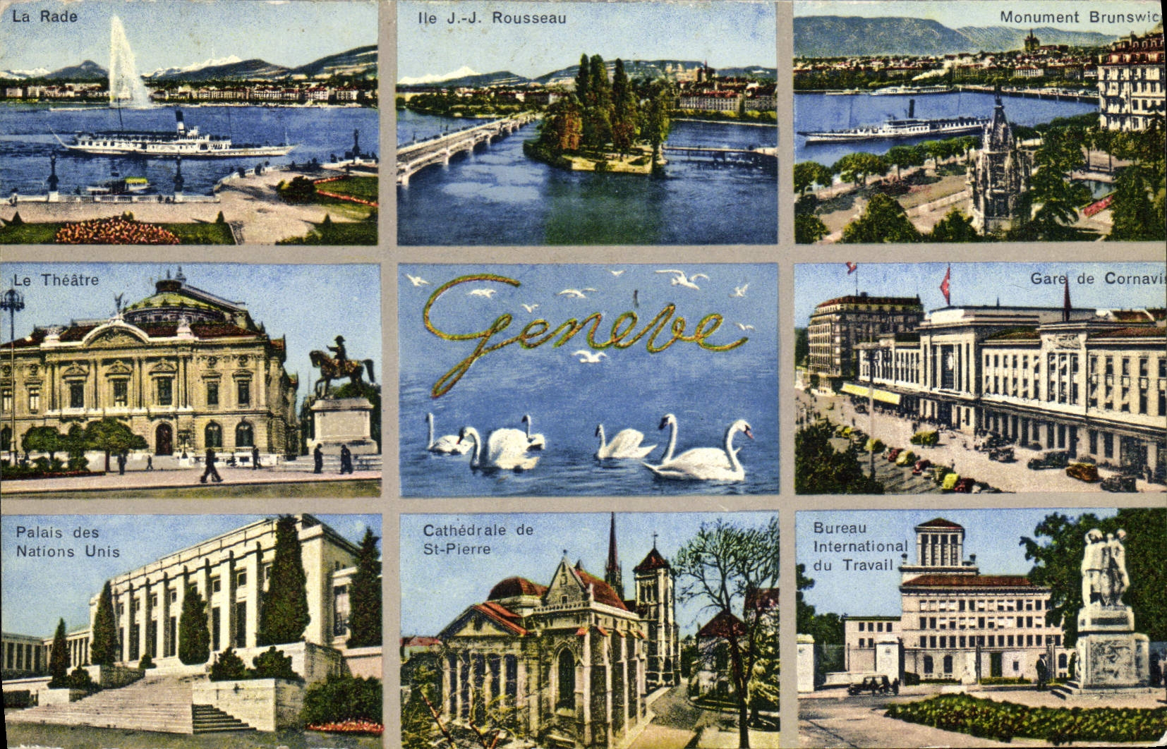 CPA Geneve La Rade 
