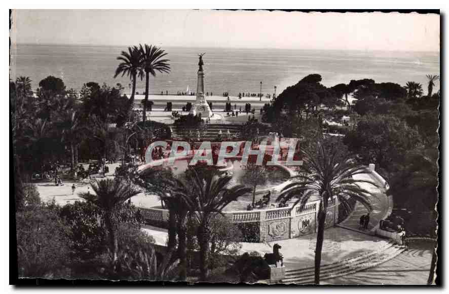 CPA Nice Le Theatre de Verdure Jardin Albert 