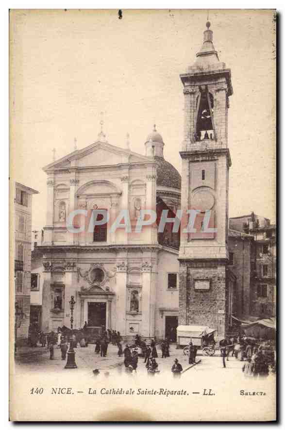 CPA Nice La Cathedrale Sainte Reparate 
