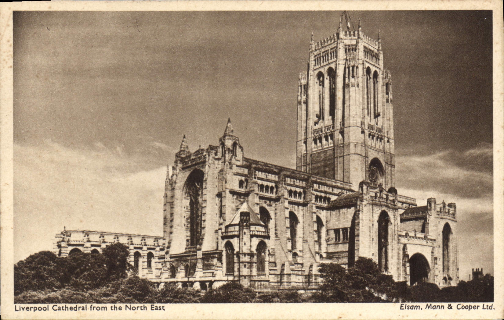 CPA Liverpool Cathedral from the North East 