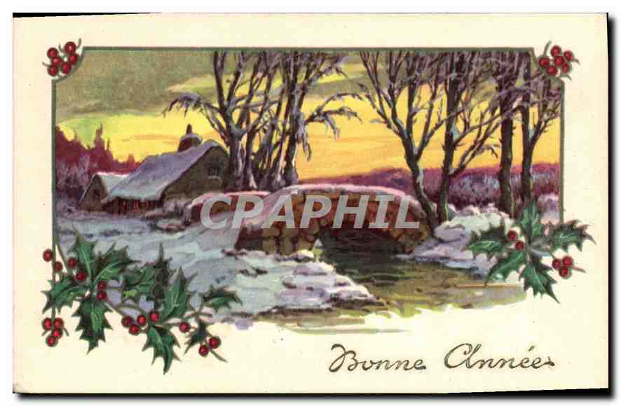 CPA Bonne Annee 