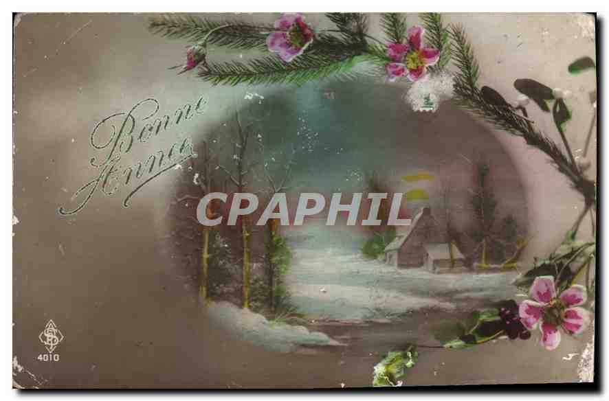 CPA Bonne Annee 