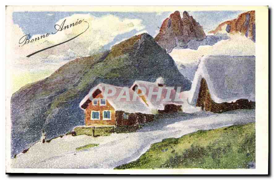 CPA Bonne Annee 