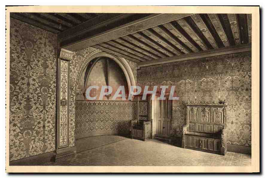 CPA Chateau de Blois Chambre d'Henri III 
