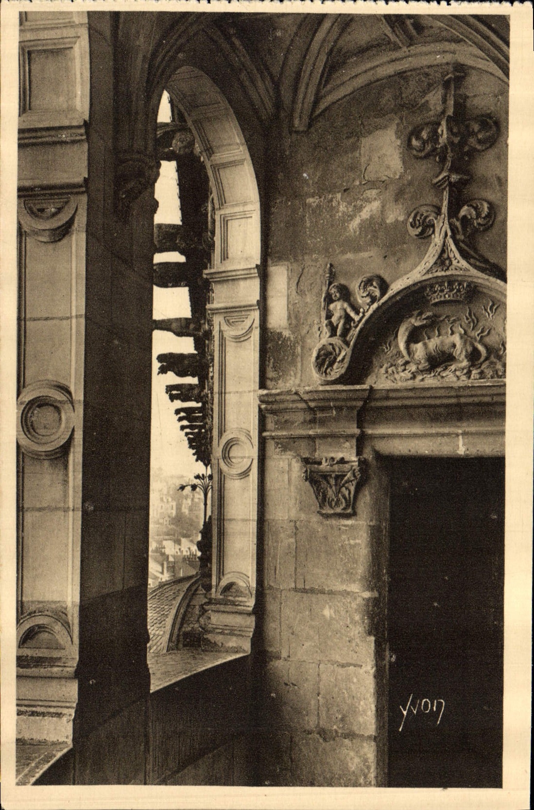 Château de Blois — Une Loggia - Aile François Ier — Édition d'Art YVON