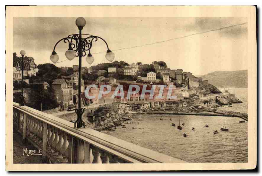 CPA Marseille L'Anse du Prophete vue de la Reserve 