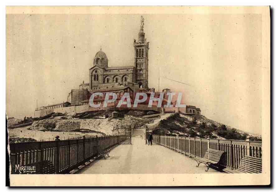 CPA Marseille Notre Dame de la Garde 