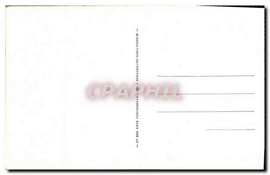 CPA Comform Finistere Le Calvaire  — Rückseite