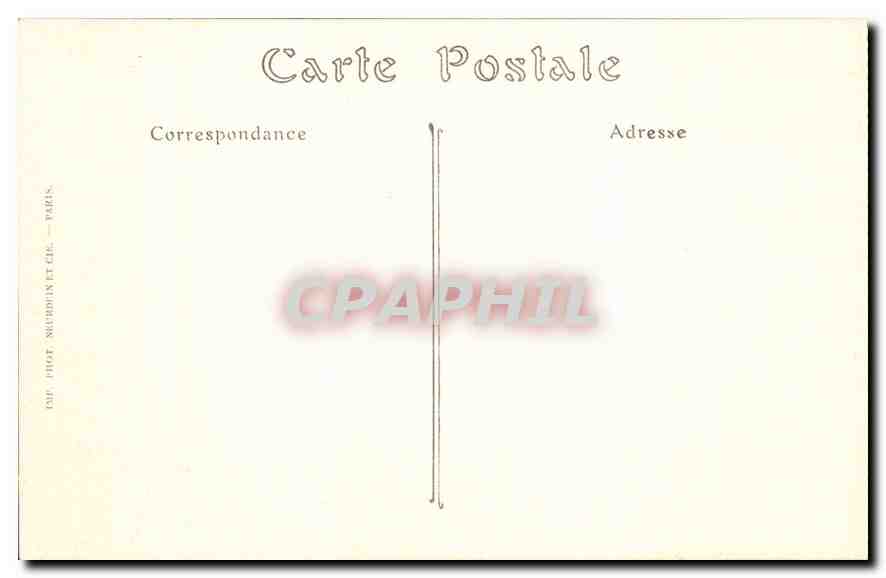 CPA Soissons Rue de la Vieille Gagnerie apres le bombardement du 6 juillet 1915 Militaria — Rückseite