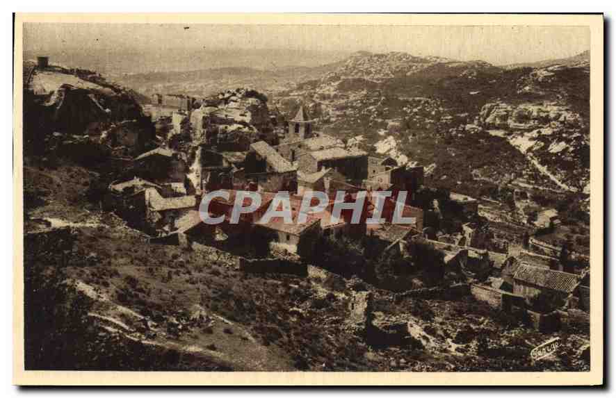 Les Baux - Vue Générale — J. GEOI 39 - Arles, n°402