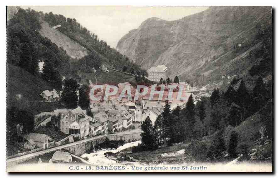 St-Justin — Vue générale — C.C. 18. Bârèges