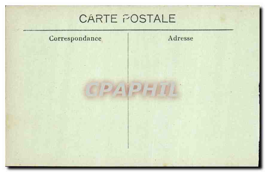 CPA Lourdes la Grotte  — Verso