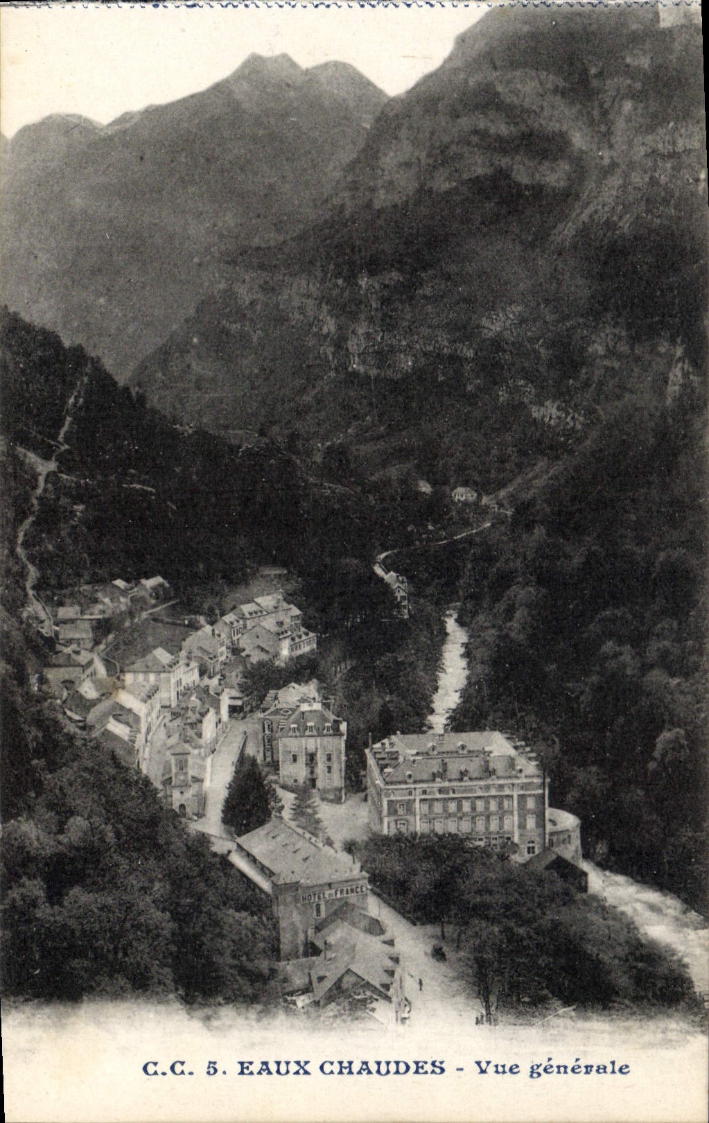 Eaux Chaudes — Vue générale — C.C. 5