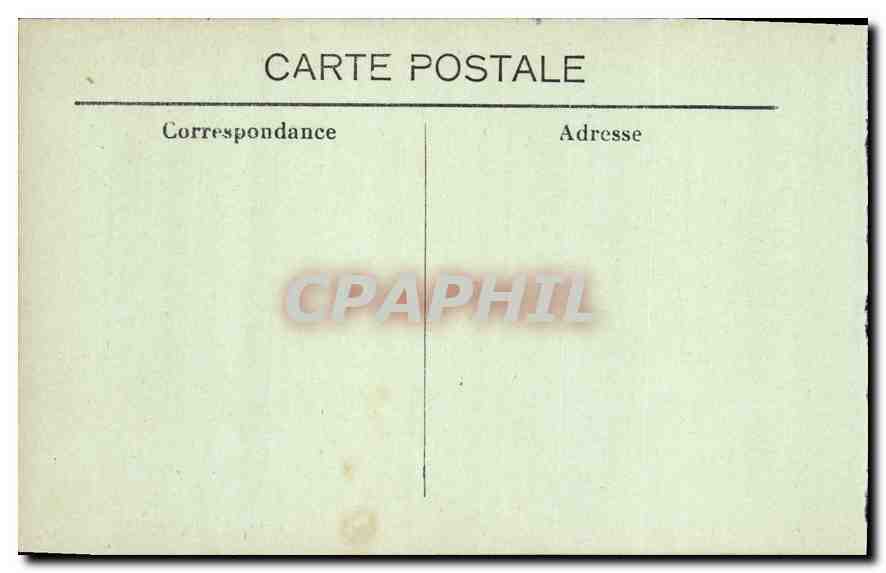 CPA Eaux Chaudes vue generale et Pic du Ger  — Rückseite