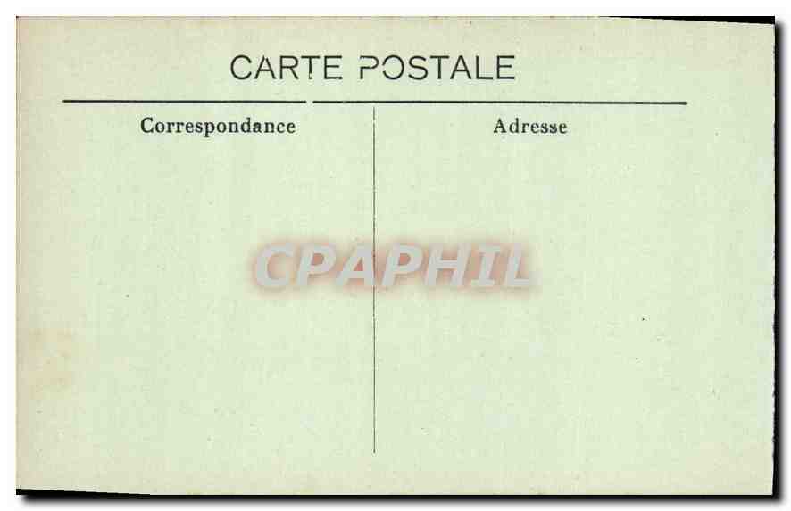 CPA Pau le chateau Henri IV Facade Principale  — Rückseite