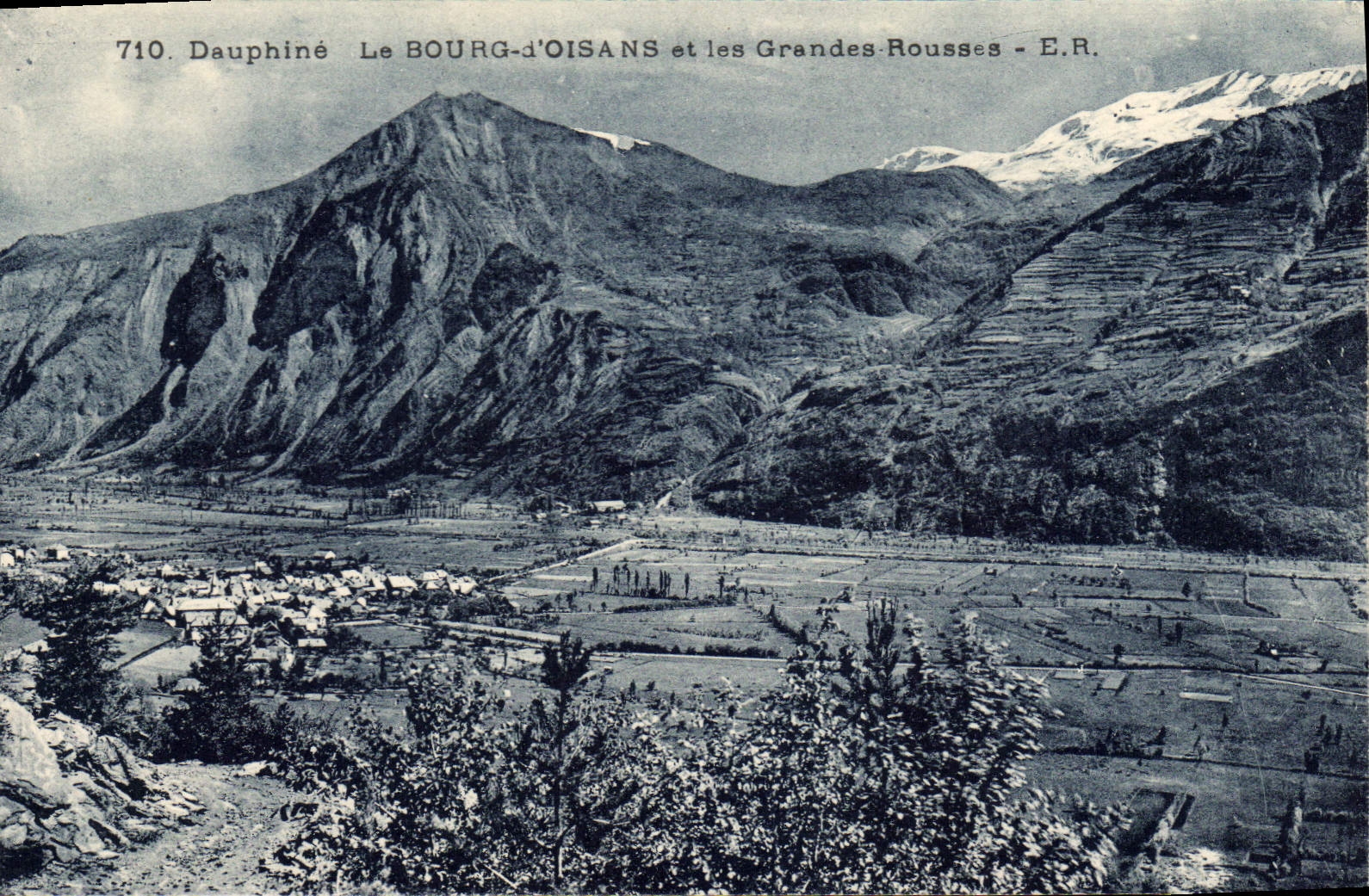 Le BOURG-d'OISANS et les Grandes-Rousses — Dauphiné — E.R. — n°710