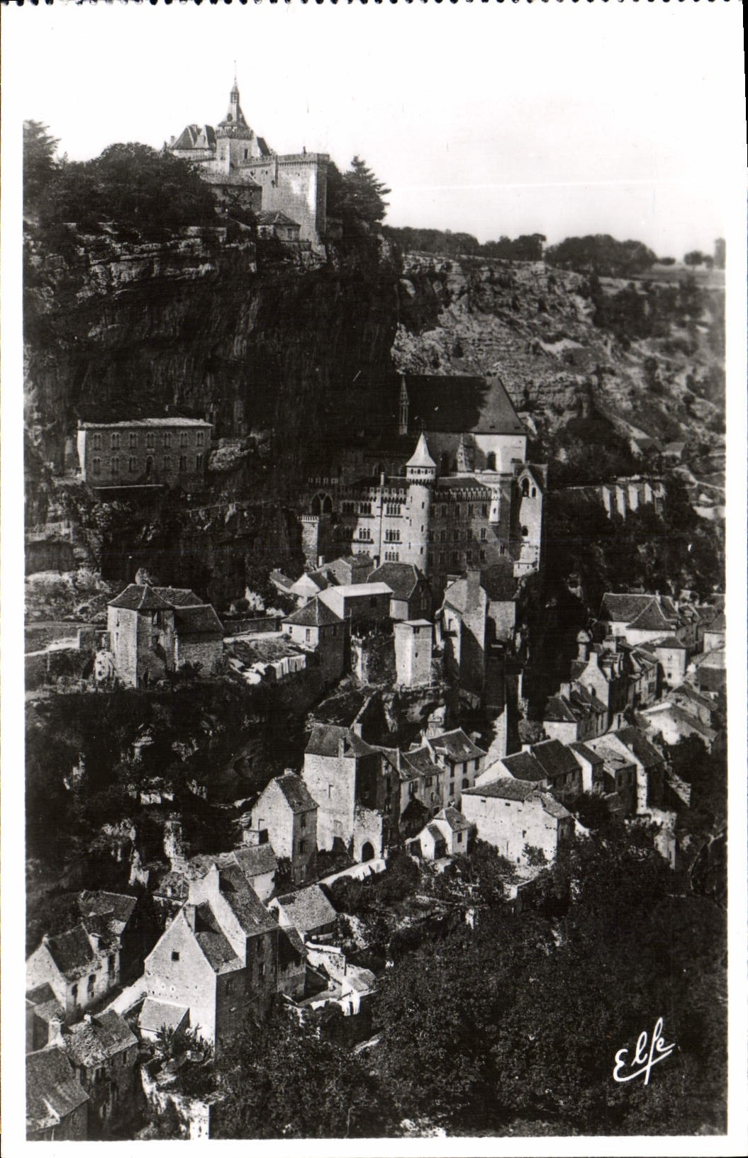 Rocamadour — Allgemeiner Blick von Süden — Ausgabe LABOUCHE Frères Toulouse