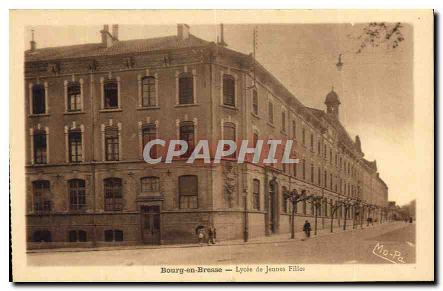 CPA Bourg en Bresse Lycee de Jeunes Filles 
