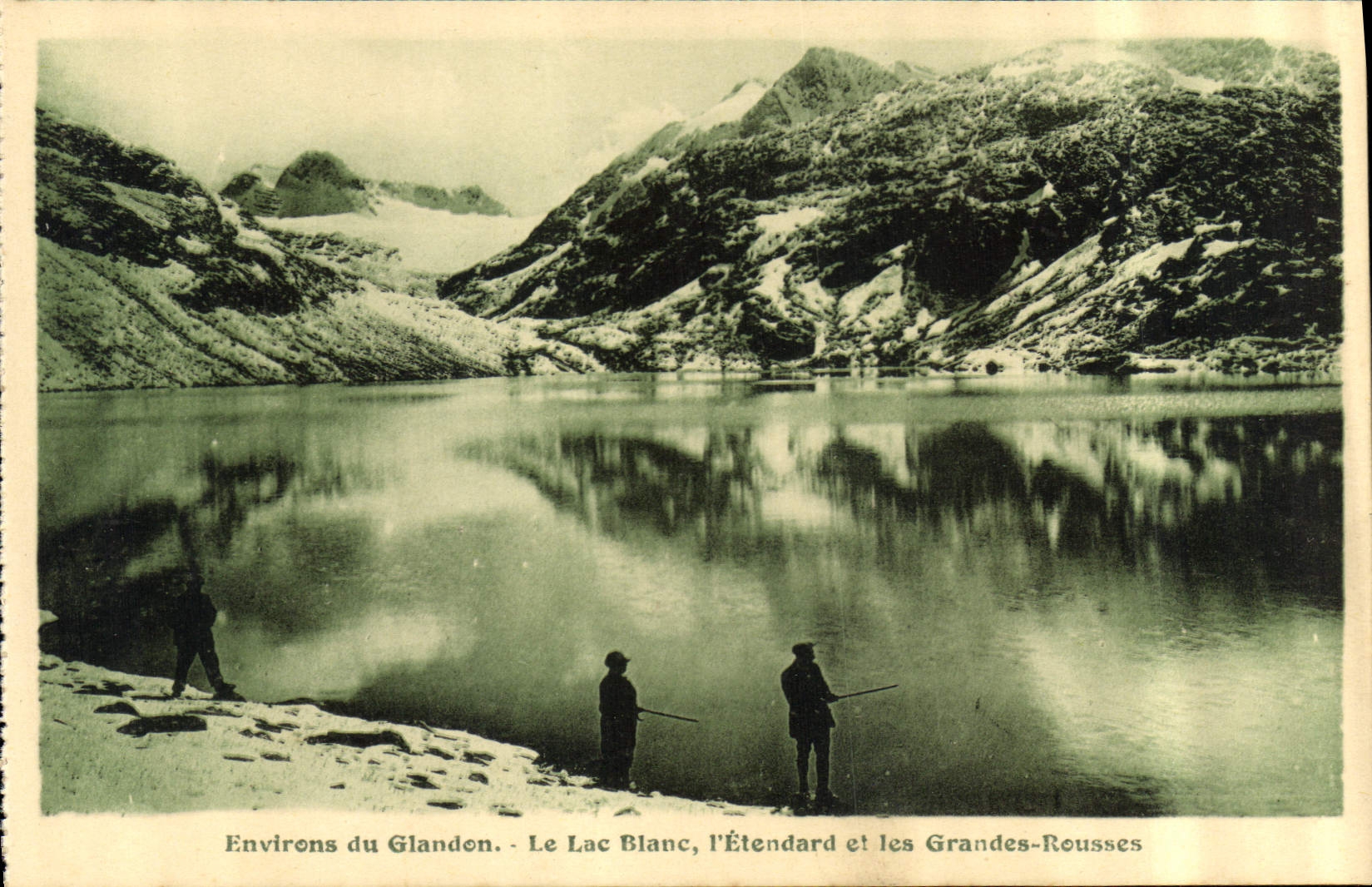 Environs du Glandon — Le Lac Blanc, l'Étendard et les Grandes-Rousses — Dauphiné Paysages, Mollaret
