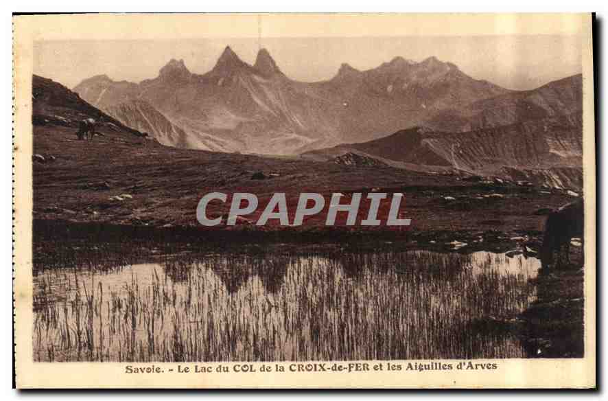 Savoie - Le Lac du COL de la CROIX-de-FER et les Aiguilles d'Arves — Dauphiné-Paysages - Gollaret - Grenoble