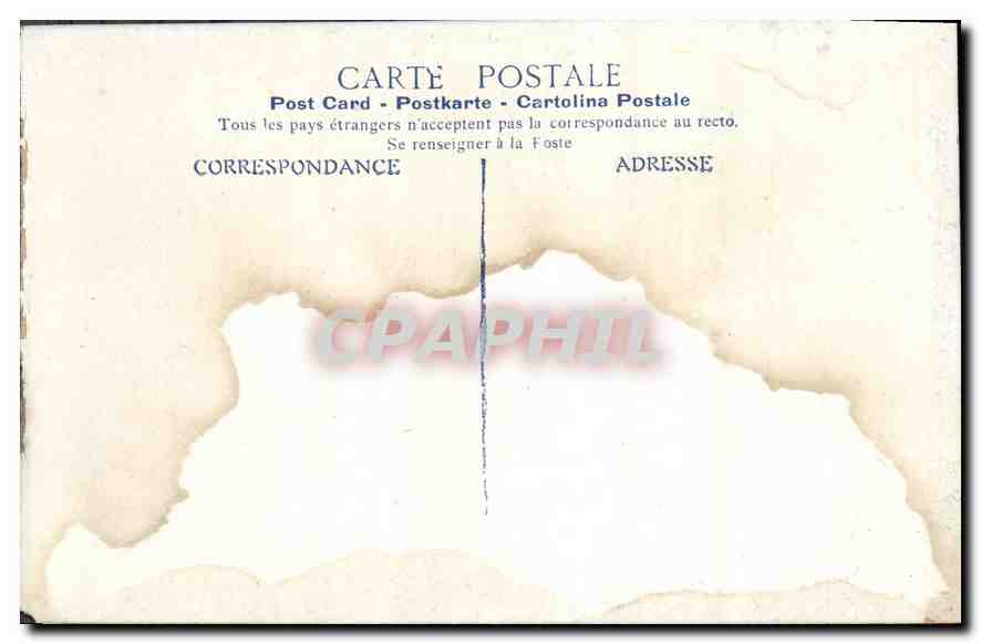 CPA Le Ciel Montmartre  — Rückseite
