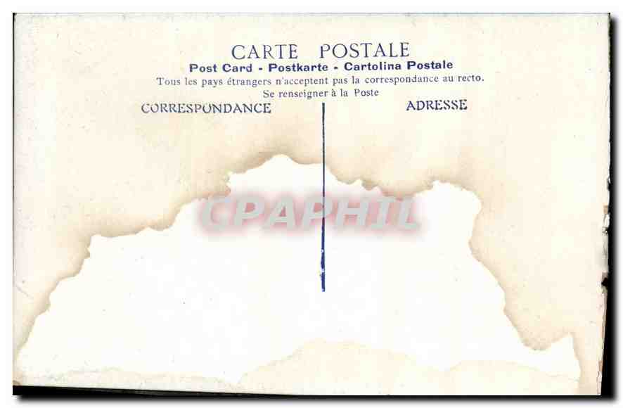 CPA Le Ciel Paris la Confession  — Rückseite