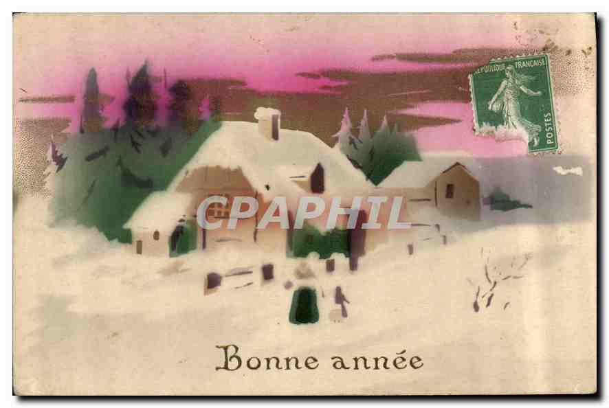 CPA Bonne Annee 