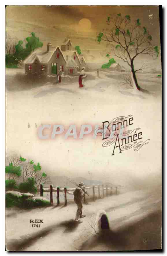 CPA Bonne Annee 