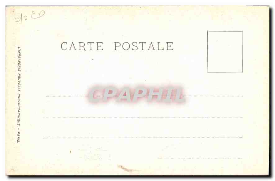 CPA Chantilly Musee Conde Portail de Philippe de Bethune Attribue a Quesnel  — Verso