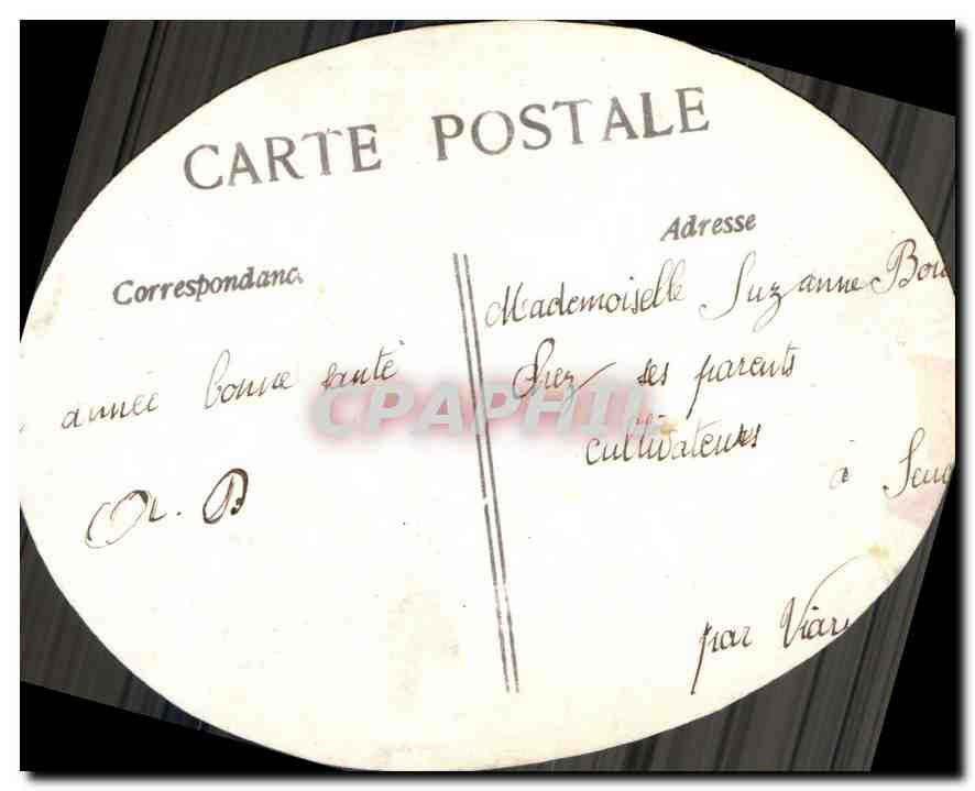 CPA Enfant Chien — Verso