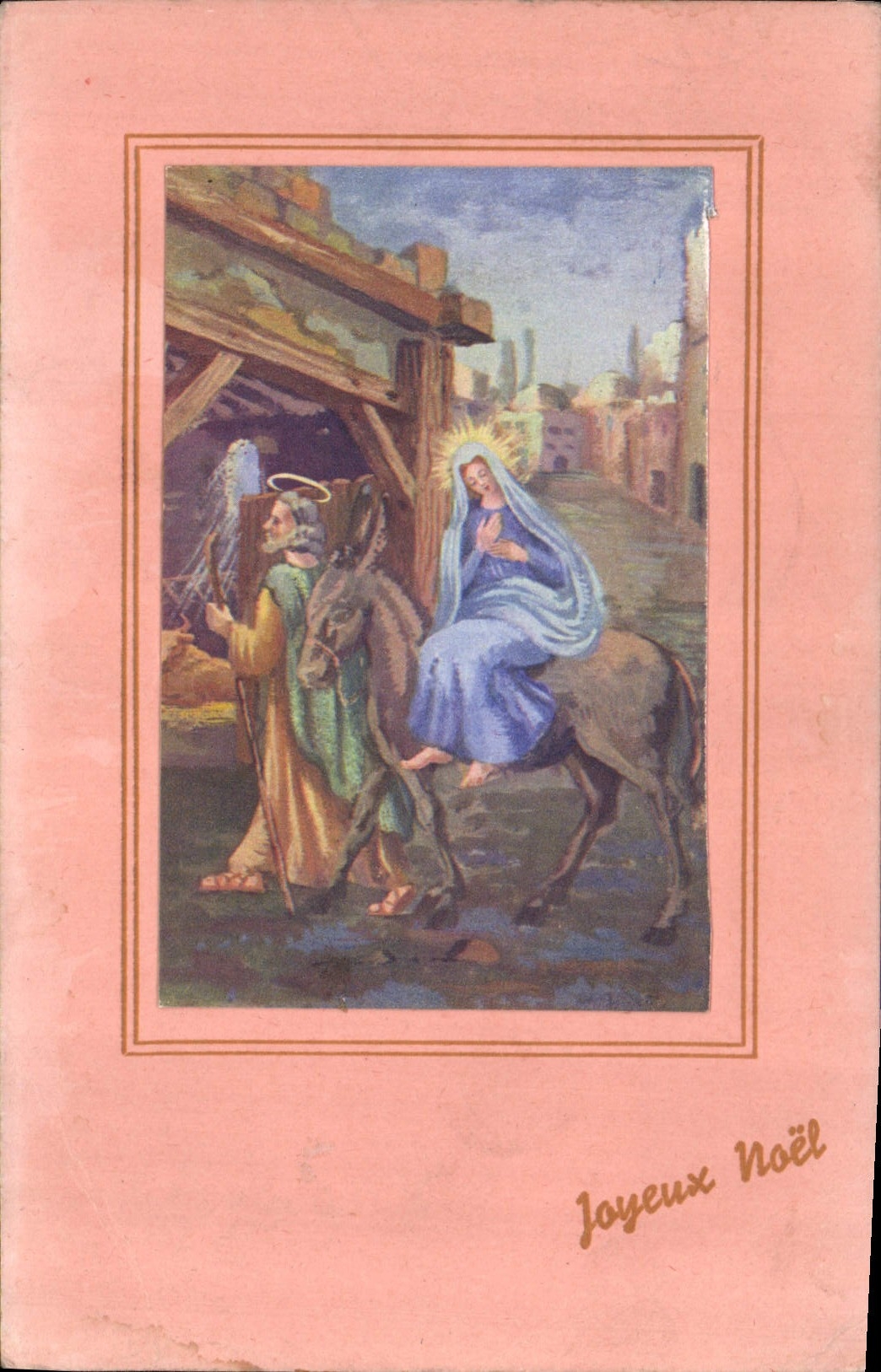 CPA Joyeux Noel 