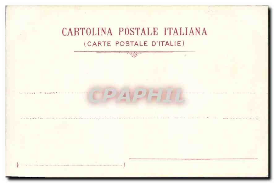 CPA Pompei Fontana in Mosaico  — Verso