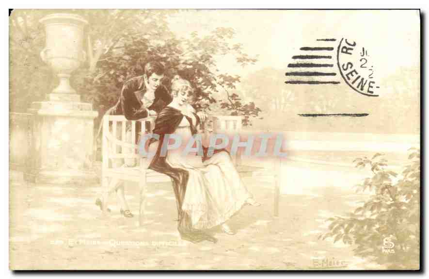 CPA Fantaisie Femme