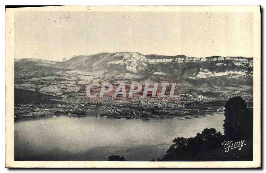 CPA Savoie pittoresque Le Lac du Bourge Aix les Bains et le Mont Revard 