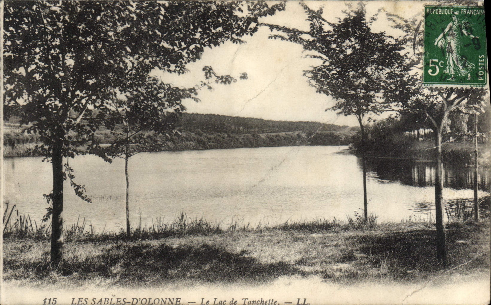 Les Sables-d'Olonne — Le Lac de Tanchette — LL. 115