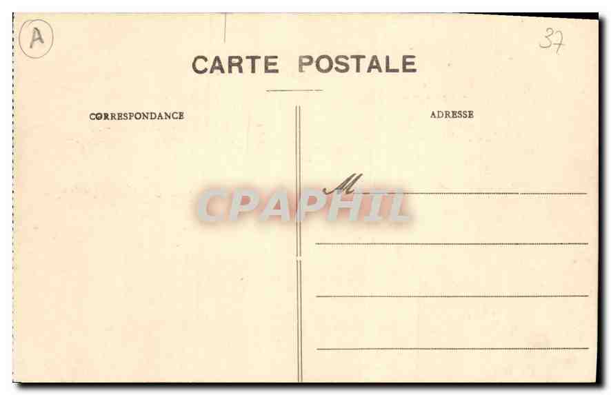CPA Beaumont la Ronce I et L La Chateau  — Rückseite