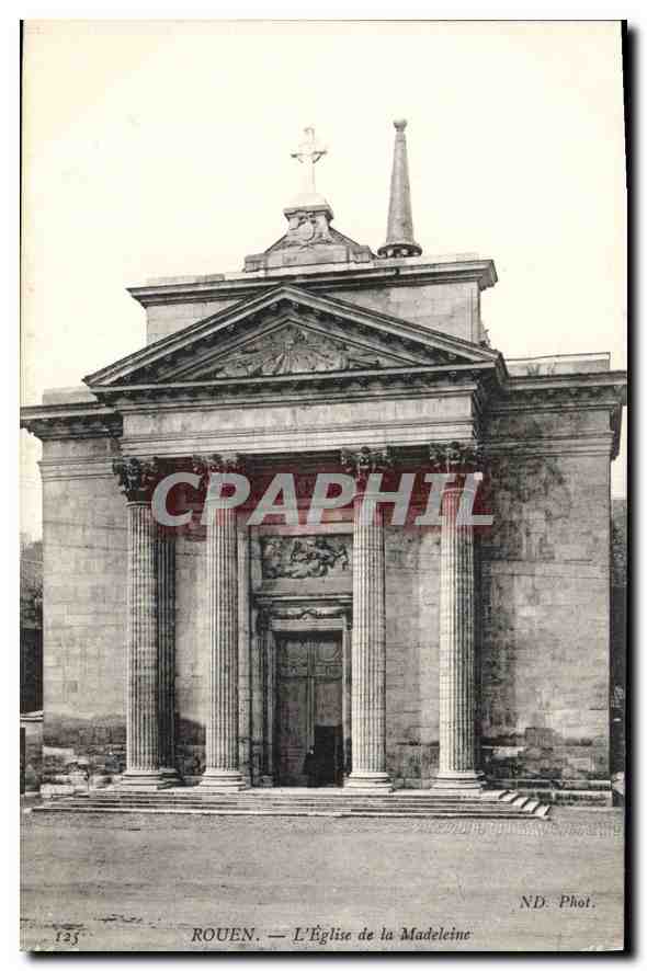 CPA Rouen L'Eglise de la Madeleine 