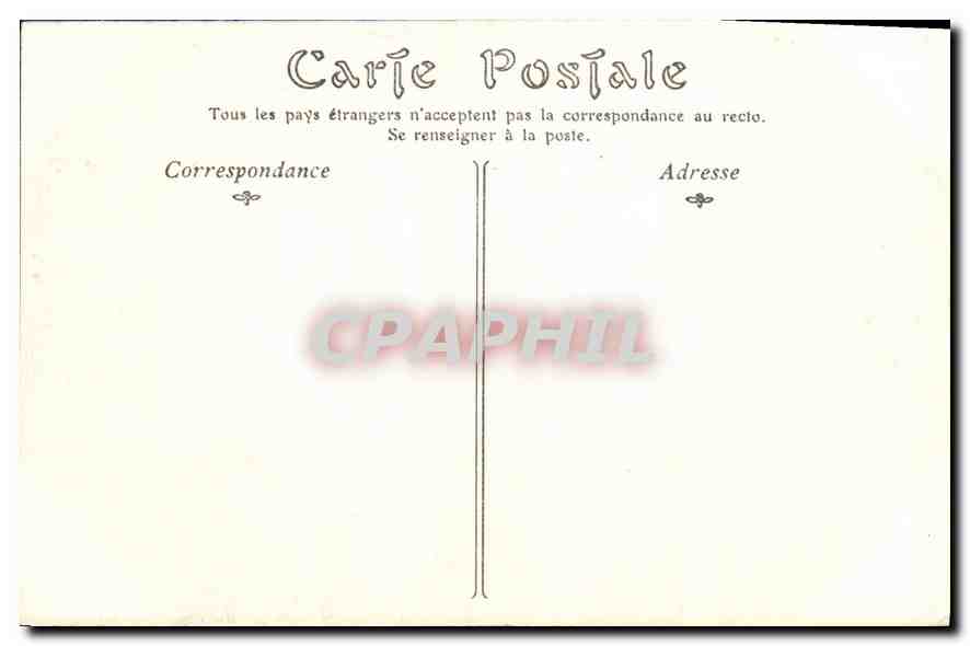 CPA Rouen L'Eglise de la Madeleine  — Rückseite