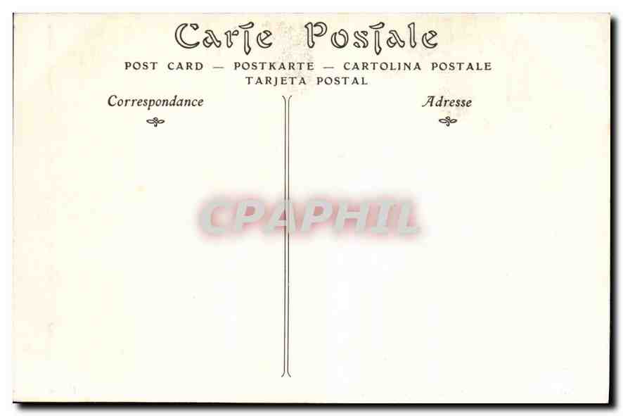 CPA Rouen Salle de la Cour d'assises  — Rückseite