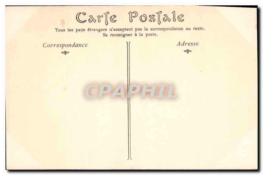 CPA Dieppe Eglise Saint Remi Portail lateral  — Verso