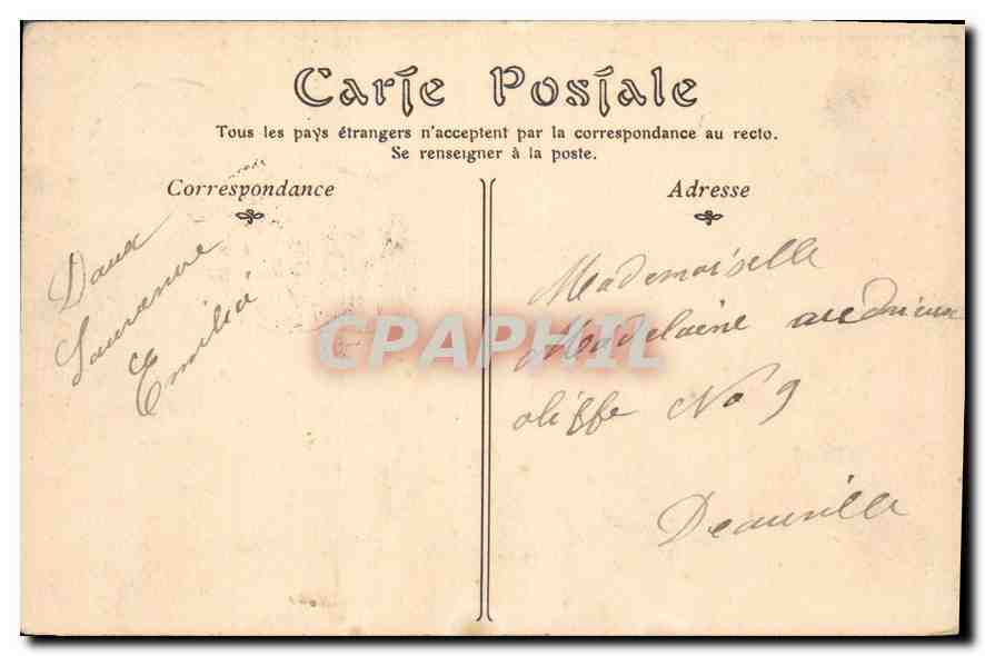 Honfleur — Côte de Grace, la Vierge du Val de la Reine — N.D. Phot, n°102 — Achterkant