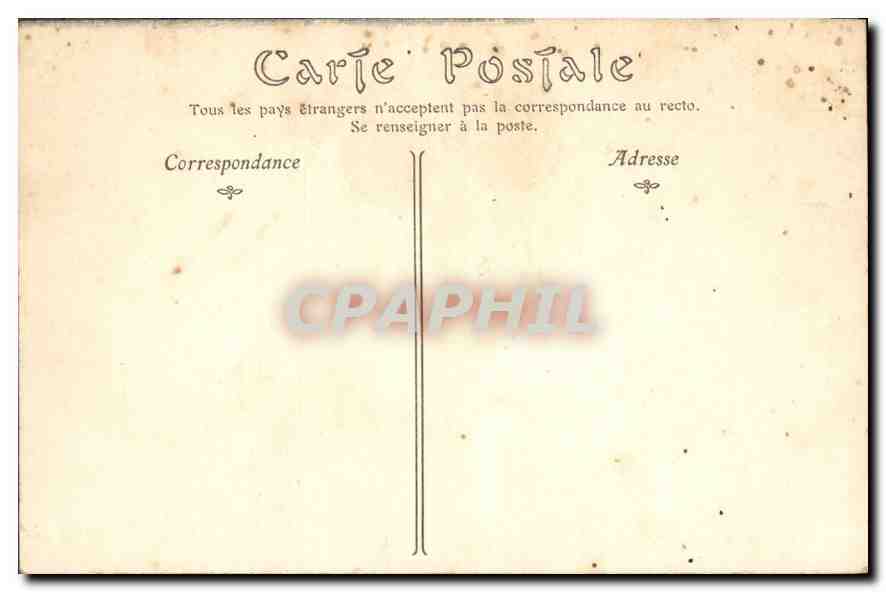 CPA Caen Le Vieux Saint Etienne XV siecle  — Rückseite