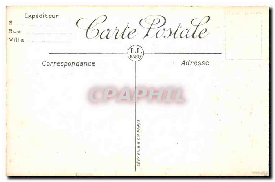 CPA Lyon Notre Dame de Fourviere L'Abside  — Verso