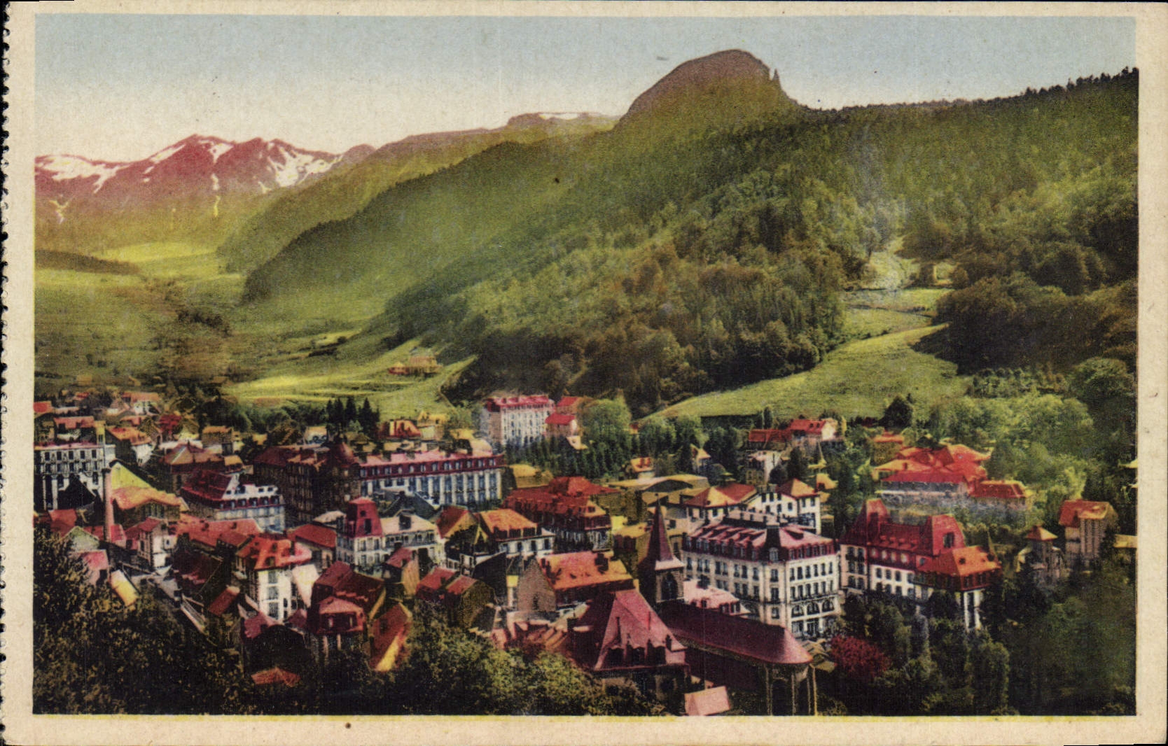 CPA Le Mont Dore Vue generale 