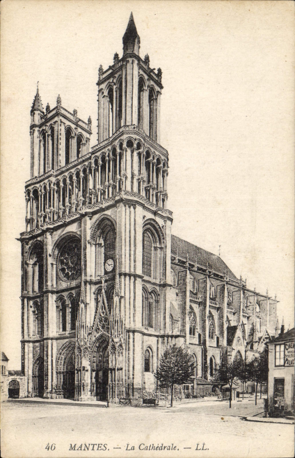 MANTES — La Cathédrale — LL.