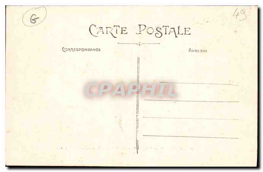 CPA Saumur M et L Chapelle de Notre Dame des Ardilliers  — Rückseite