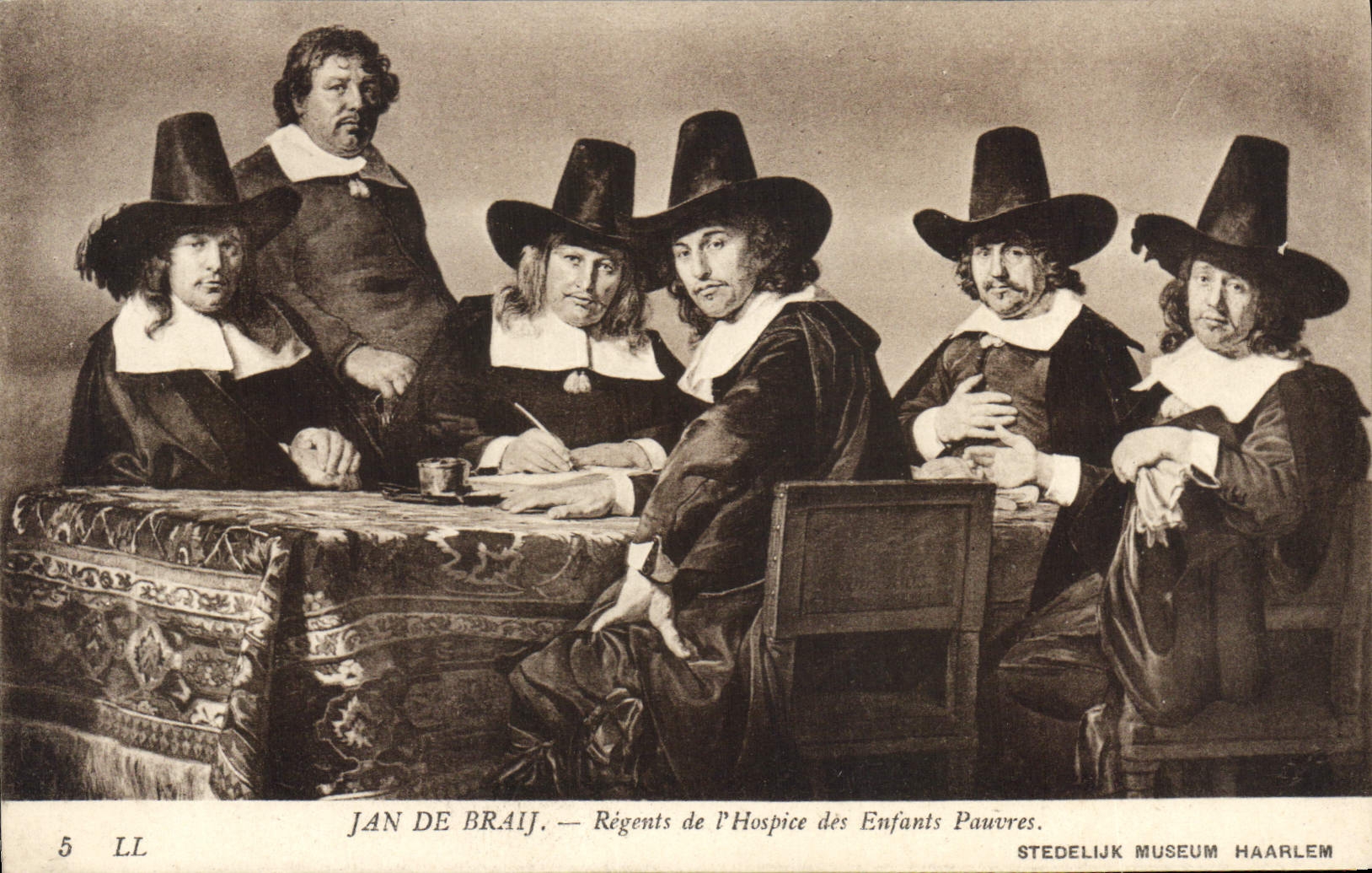 Jan de Braij — Régents de l'Hospice des Enfants Pauvres — Stedelijk Museum Haarlem