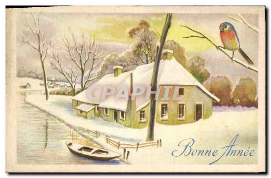 CPA Bonne Annee 